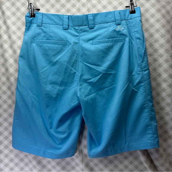 Sligo Men's Light Blue Golf Shorts Size 34 Excellent Preowned Condition - Picture 2 of 7